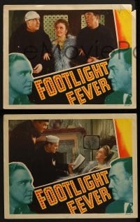 2h600 FOOTLIGHT FEVER 4 LCs 1941 Alan Mowbray, Donald MacBride, Elisabeth Risdon