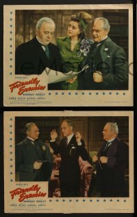 2h604 FRIENDLY ENEMIES 4 LCs 1942 Charles Winninger, Charlie Ruggles, James Craig, Nancy Kelly, WWI