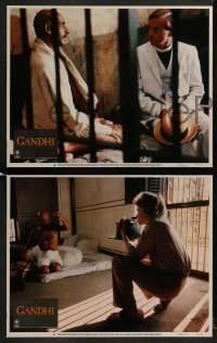 2h145 GANDHI 8 LCs 1982 Ben Kingsley as The Mahatma, directed by Richard Attenborough!