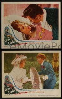 2h526 GAY LADY 5 LCs 1949 pretty Jean Kent, James Donald, English comedy!