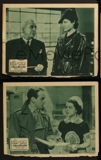 2h610 GIRL IN THE NEWS 4 LCs 1940 directed by Carol Reed, Margaret Lockwood is acquitted for murder!