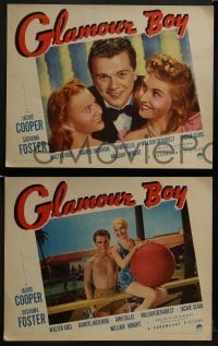 2h150 GLAMOUR BOY 8 LCs 1941 Jackie Cooper, Susanna Foster, Walter Abel, Darryl Hickman