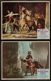 2h436 GOLDEN VOYAGE OF SINBAD 7 LCs 1973 Ray Harryhausen, cool fantasy special effects images!