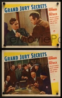 2h716 GRAND JURY SECRETS 3 LCs 1939 John Howard, Gail Patrick, Jane Darwell!