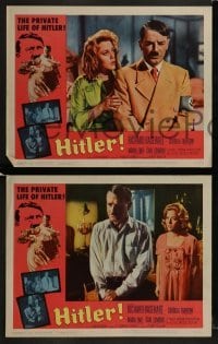 2h171 HITLER 8 LCs 1962 Richard Basehart in title role as Adolf, revealed for the first time!