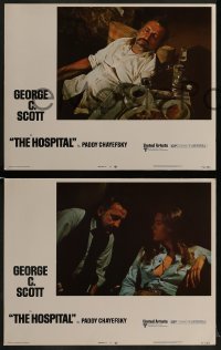 2h175 HOSPITAL 8 LCs 1971 George C. Scott, Diana Rigg, Paddy Chayefsky!