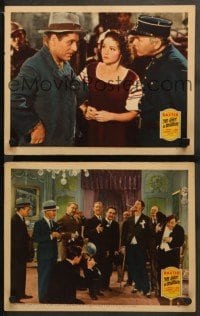 2h621 I'LL GIVE A MILLION 4 LCs 1938 Warner Baxter, John Carradine, guilty Peter Lorre, Weaver!