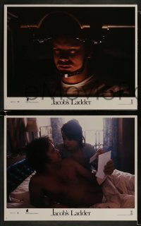 2h198 JACOB'S LADDER 8 LCs 1990 Tim Robbins, Elizabeth Pena, Danny Aiello, directed by Adrian Lyne!