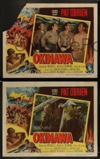 2h494 OKINAWA 6 LCs 1952 Pat O'Brien & Cameron Mitchell in World War II Japan!