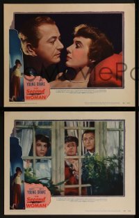 2h449 SECOND WOMAN 7 LCs 1950 Robert Young & pretty Betsy Drake, film noir, Ellen!