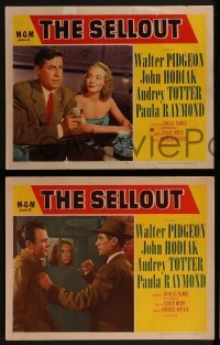 2h450 SELLOUT 7 LCs 1952 bad girl Audrey Totter sells out her man Walter Pidgeon!