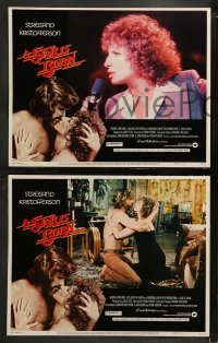 2h768 STAR IS BORN 3 LCs 1977 great images of Kris Kristofferson & Barbra Streisand!