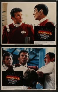 2h350 STAR TREK II 8 LCs 1982 The Wrath of Khan, Leonard Nimoy, William Shatner, Kirstie Alley!