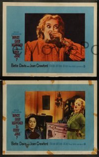 2h465 WHAT EVER HAPPENED TO BABY JANE? 7 LCs 1962 Robert Aldrich, scariest Bette Davis, Victor Buono