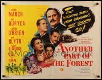 2j522 ANOTHER PART OF THE FOREST 1/2sh 1948 Fredric March, Ann Blyth, from Lillian Hellman's play!