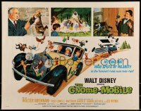 2j655 GNOME-MOBILE 1/2sh 1967 Walt Disney fantasy, art of Walter Brennan & lots of little people!