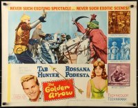 2j656 GOLDEN ARROW 1/2sh 1963 Tab Hunter, sexy Rossana Podesta, amazing magic & high adventure!