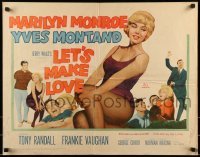 2j719 LET'S MAKE LOVE 1/2sh 1960 images of super sexy Marilyn Monroe & Yves Montand!