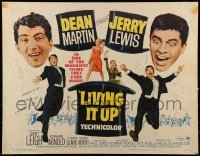 2j727 LIVING IT UP 1/2sh R1965 sexy Janet Leigh, wacky Dean Martin & Jerry Lewis!