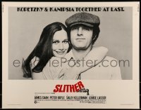 2j878 SLITHER 1/2sh 1973 Sally Kellerman hugging James Caan, together at last!