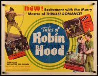 2j906 TALES OF ROBIN HOOD 1/2sh 1951 Robert Clarke in the title role, Mary Hatcher!