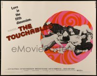 2j936 TOUCHABLES 1/2sh 1968 Judy Huxtable in five-way love, psychedelic love in the fifth dimension!