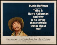 2j975 WHO IS HARRY KELLERMAN 1/2sh 1971 Dustin Hoffman in cowboy hat wants to know!