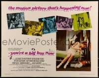 2j995 YOU'RE A BIG BOY NOW 1/2sh 1967 Francis Ford Coppola's odyssey of a young sex-crazed youth!
