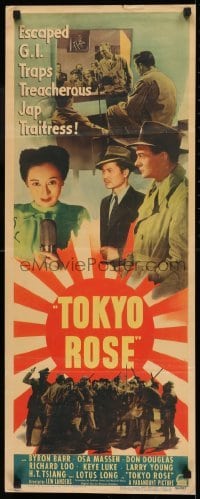 2j447 TOKYO ROSE insert 1946 escaped G.I. traps treacherous Japanese traitress in World War II!