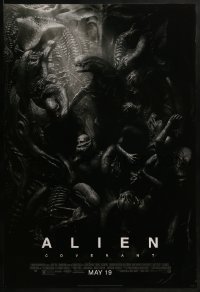2k026 ALIEN COVENANT style D advance DS 1sh 2017 Ridley Scott, Fassbender, incredible sci-fi image!