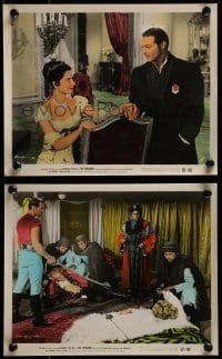 2m191 BRIGAND 2 color 8x10 stills 1952 Anthony Dexter, Jody Lawrance, Anthony Quinn, Alexandre Dumas!