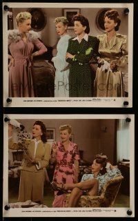 2m196 ORCHESTRA WIVES 2 color glos 8x10 stills 1942 Lynn Bari, Carole Landis, top female cast!