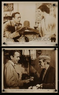 2m985 SIROCCO 2 8x10 stills 1951 great images of Humphrey Bogart and pretty Marta Toren!