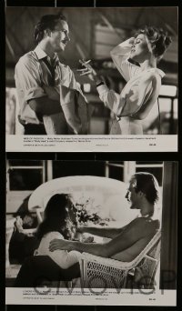 2m329 BODY HEAT 12 from 6.75x9.75 to 8.25x10.25 stills 1981 William Hurt & sexy Kathleen Turner, Lawrence Kasdan!