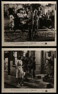 2m300 CHINA GIRL 13 8x10 stills 1942 great images of Gene Tierney, George Montgomery, , Bari!
