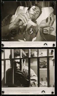 2m607 ESCAPE FROM ALCATRAZ 8 8x10 stills 1979 Clint Eastwood in famous prison, Don Siegel!