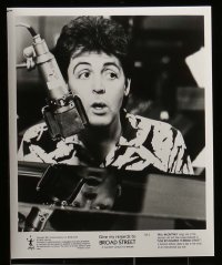 2m533 GIVE MY REGARDS TO BROAD STREET 9 8x10 stills 1984 great images of Paul McCartney!