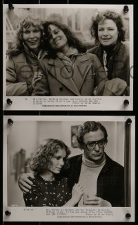 2m312 HANNAH & HER SISTERS 13 8x10 stills 1986 Woody Allen, Mia Farrow, Carrie Fisher, Hershey!