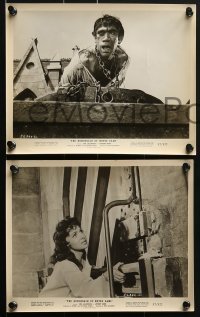 2m339 HUNCHBACK OF NOTRE DAME 12 8x10 stills 1957 Anthony Quinn as Quasimodo & Gina Lollobrigida!