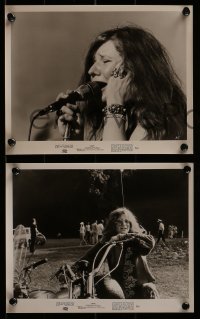 2m740 JANIS 6 8x10 stills 1975 great rock & roll images of the legendary Joplin on stage and more!