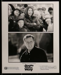 2m541 JINGLE ALL THE WAY 9 8x10 stills 1996 Arnold Schwarzenegger, Sinbad, two dads & one toy!