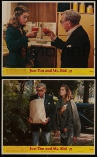 2m178 JUST YOU & ME, KID 4 8x10 mini LCs 1979 great images of George Burns & young Brooke Shields!