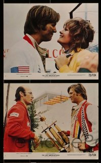 2m160 LAST AMERICAN HERO 5 8x10 mini LCs 1973 Jeff Bridges, sexy Valerie Perrine, Busey, car racing!