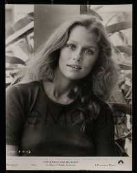 2m809 LITTLE FAUSS & BIG HALSY 5 from 8x9.5 to 7.75x10 stills 1970 all images of sexy Lauren Hutton!