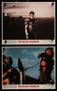 2m149 MAD MAX 2: THE ROAD WARRIOR 6 8x10 mini LCs 1982 George Miller, Mel Gibson returns as Mad Max!