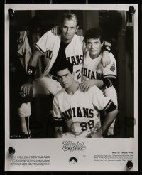 2m812 MAJOR LEAGUE 5 8x10 stills 1989 Charlie Sheen, Tom Berenger, Wesley Snipes, baseball comedy!