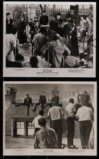 2m918 MARY POPPINS 3 8x10 stills 1964 candid images of Dick Van Dyke and kids, Disney classic!