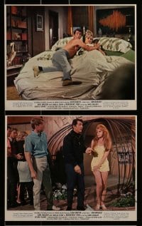 2m073 MURDERERS' ROW 8 color 8x10 stills 1966 great images of spy Dean Martin, sexy Ann-Margret!