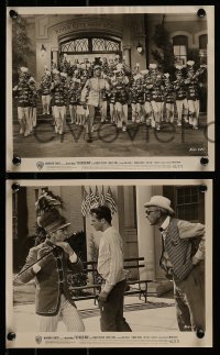 2m924 MUSIC MAN 3 8x10 stills 1962 great images of Robert Preston in the title role, dance numbers!