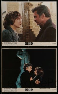 2m130 OBSESSION 7 8x10 mini LCs 1976 Brian De Palma, Genevieve Bujold, Cliff Robertson!